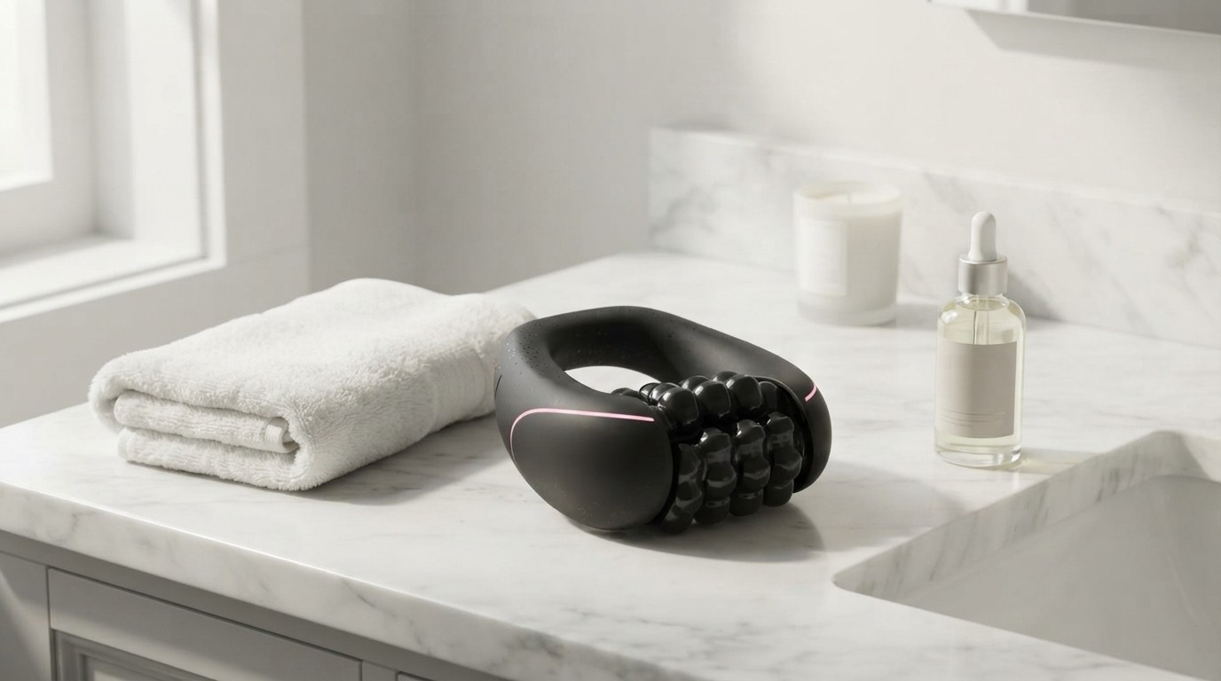 ContourRoll speed settings for gentle to deep massage