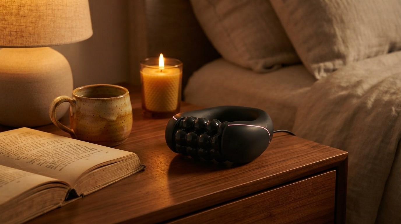 Cordless rechargeable ContourRoll body roller
