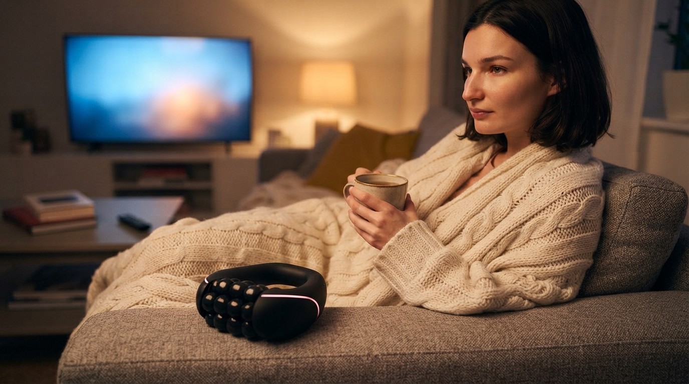 Evening self-care ritual with the ContourRoll