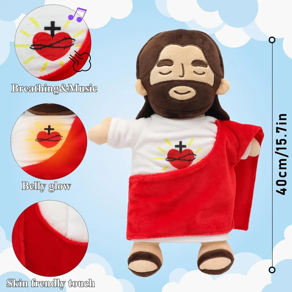 Peluche JesĂșs Respira de cerca