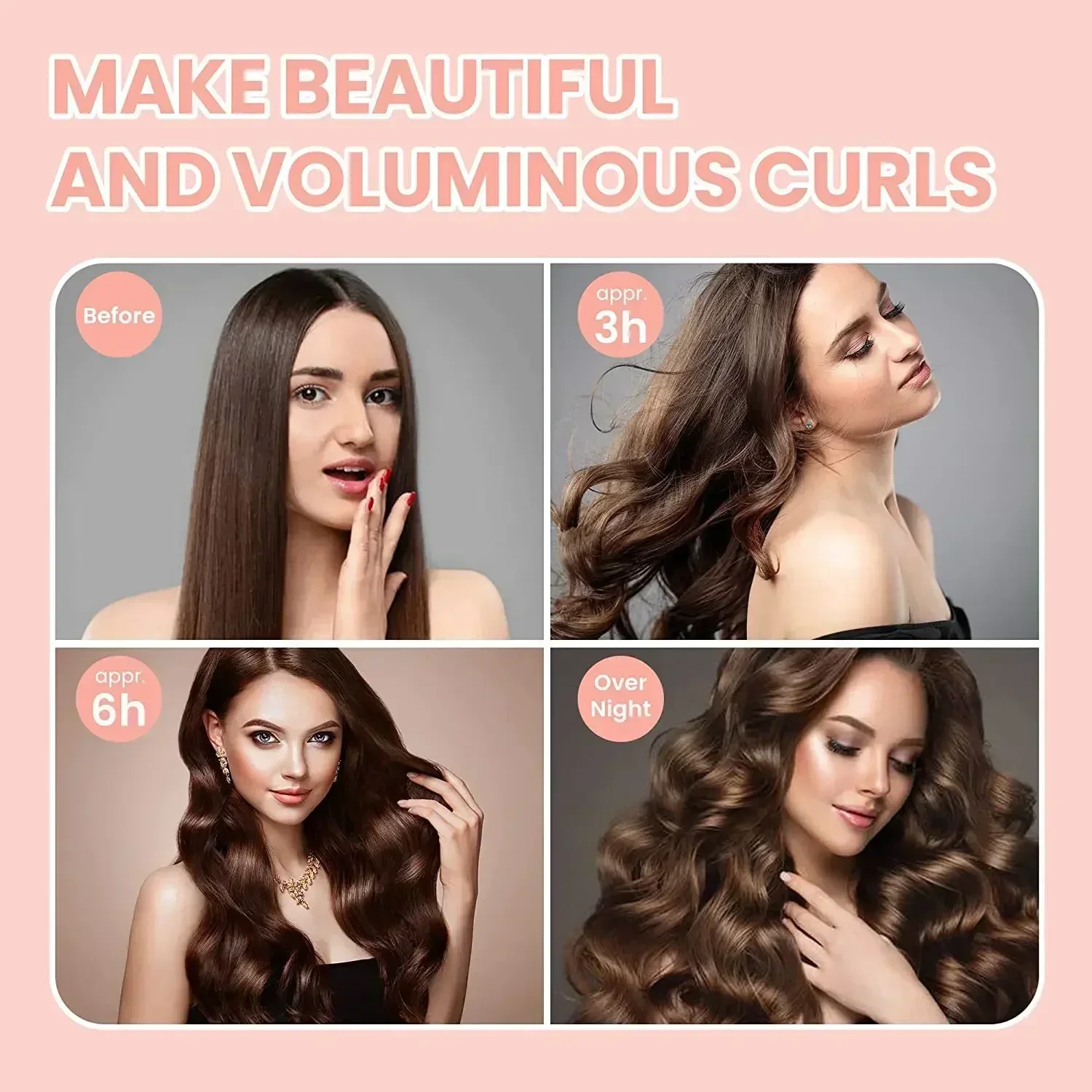 Effortless Curls While You Sleep! 🌙