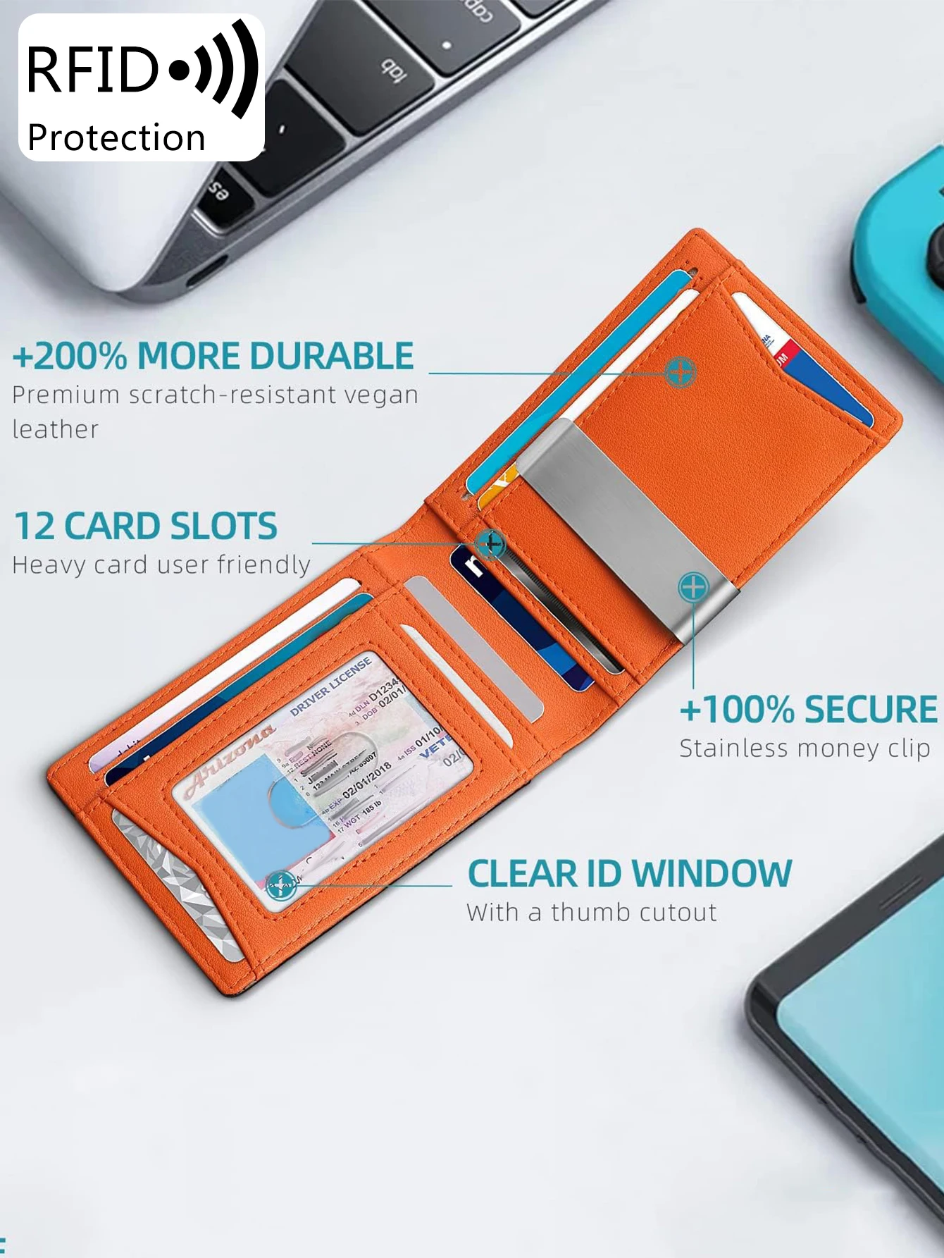 Tired of Bulky, Cluttered Wallets and Identity Theft?